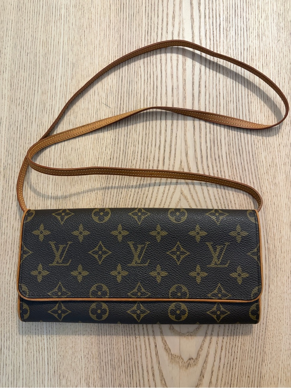 Louis Vuitton Monogram Crossbody Bag - Brown